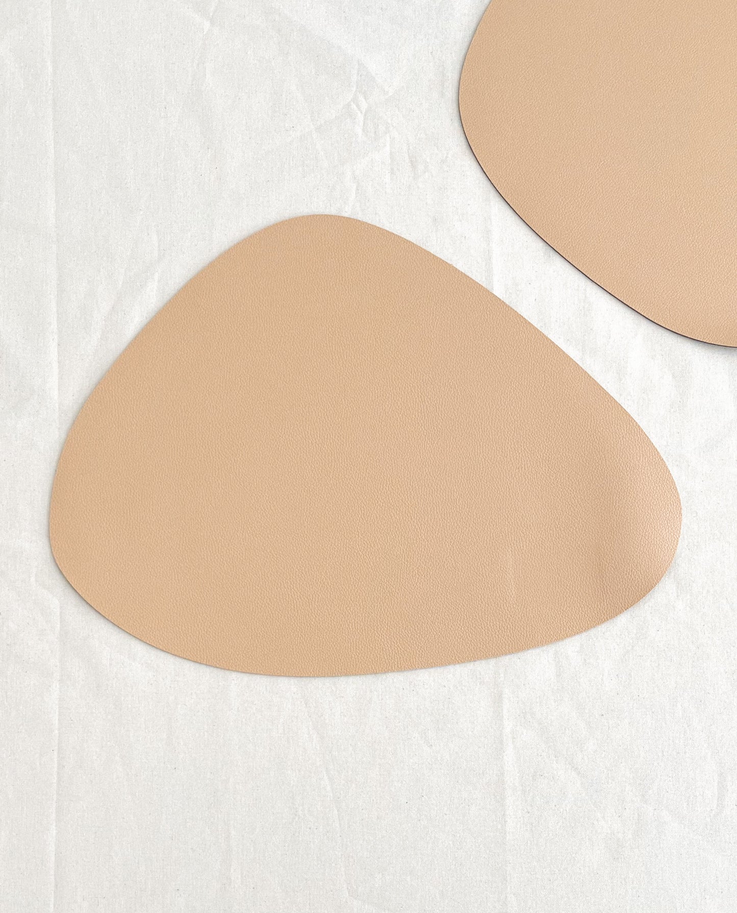 lugar americano dupla face bege e azul